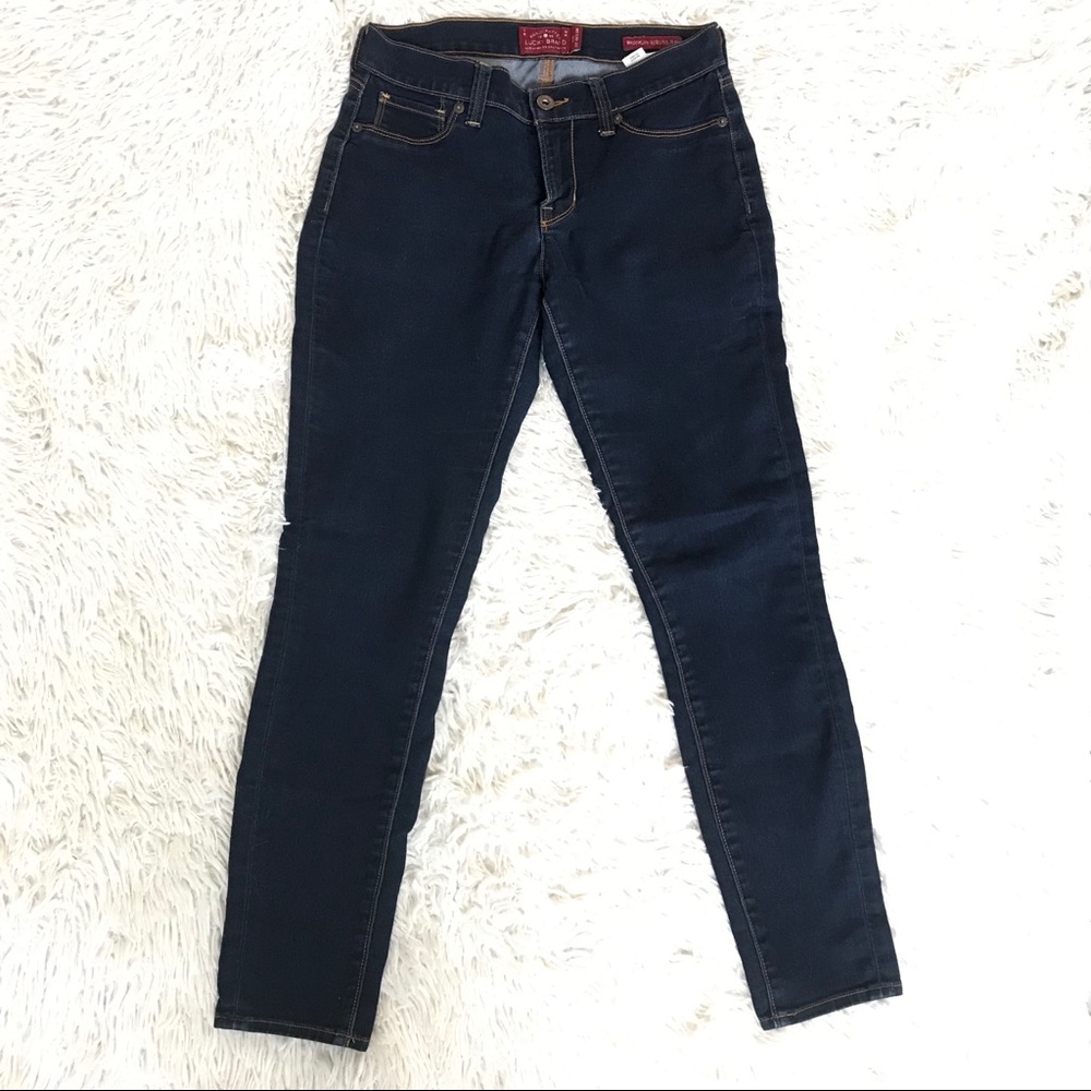 Lucky Brand Brooklyn Legging Jean Dark Wash - Picture 3 of 8